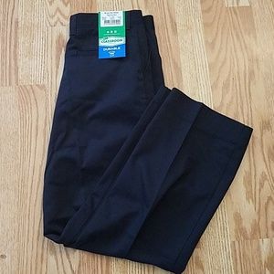 Classroom Uniforms Adj. Waist Flat Front Pant Nwt